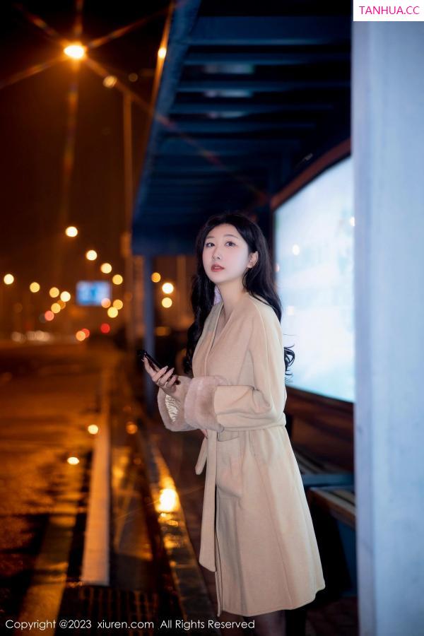 江真真  [XiuRen]高清写真图 2023.03.16 No.6424 江真真 黑丝美臀第61张图片